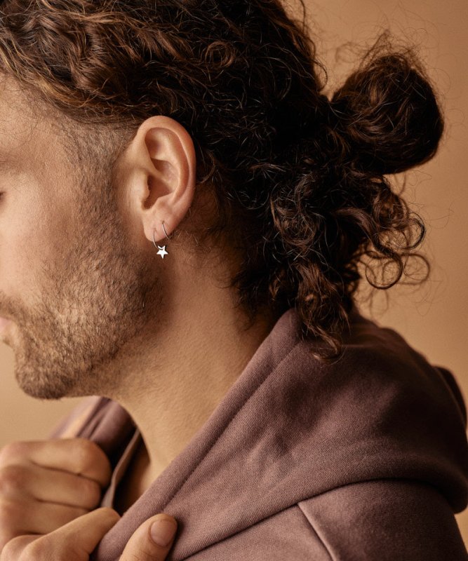 Oorbellen Blomdahl titanium oorringen 12 mm. - Staartjes en Strikjes