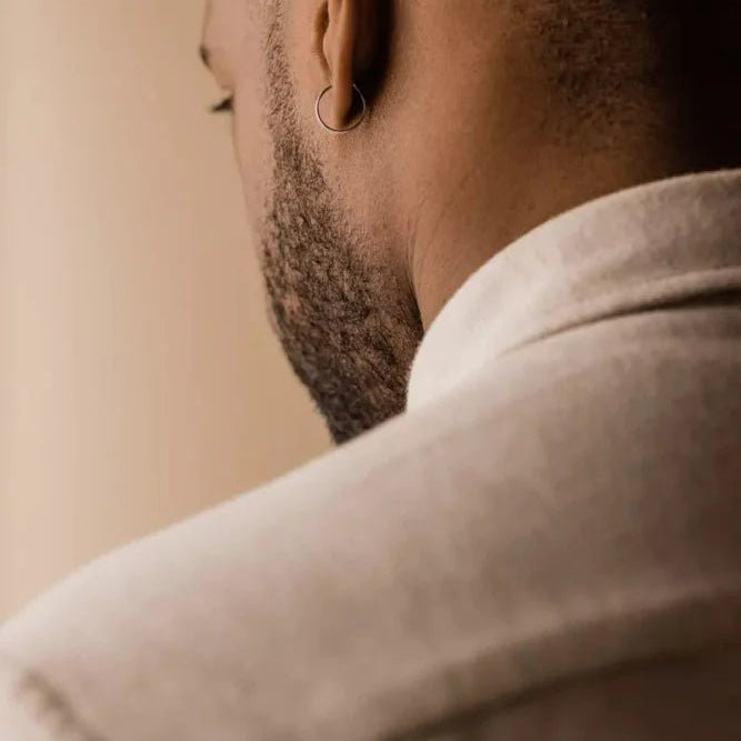 Oorbellen Blomdahl titanium oorringen 14 mm.