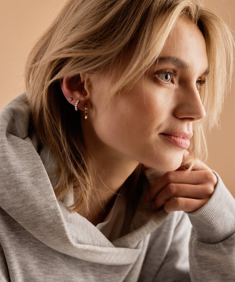 Ontdek de Najaarscollectie 2024 nieuwe titanium en medical plastic oorbellen - Huidvriendelijkesieraden