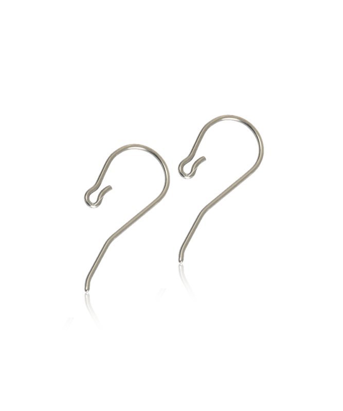 Oorbellen Blomdahl titanium oorbel haakjes 10 mm.