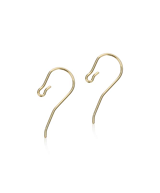 Oorbellen Blomdahl titanium oorbel haakjes goudkleurig – 10 mm