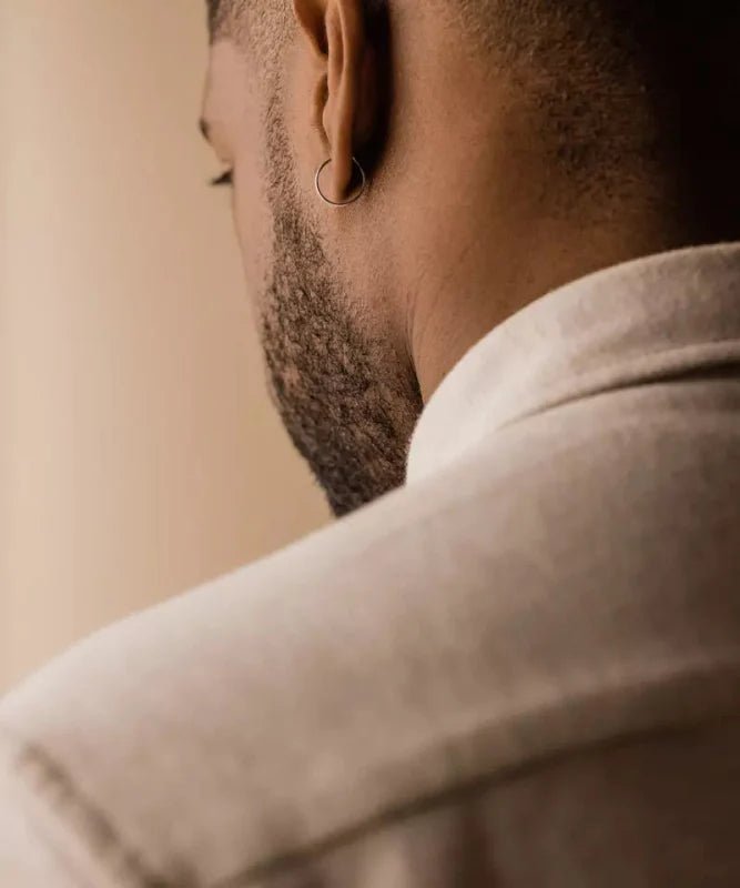 Oorbellen Blomdahl titanium oorringen 14 mm.