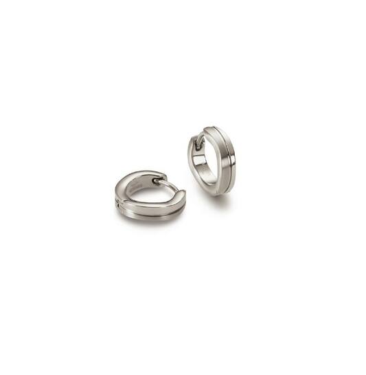 Titanium oorbellen Boccia oorringen 13 mm. - Staartjes en Strikjes