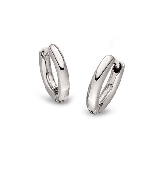 Titanium oorbellen Boccia oorringen rond 10 mm. - Staartjes en Strikjes