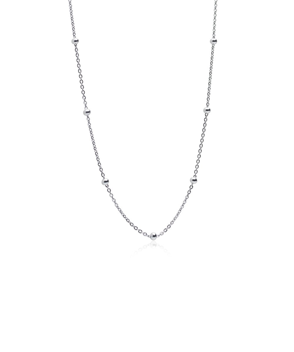 Halsketting Blomdahl chirurgisch staal met bolletjes